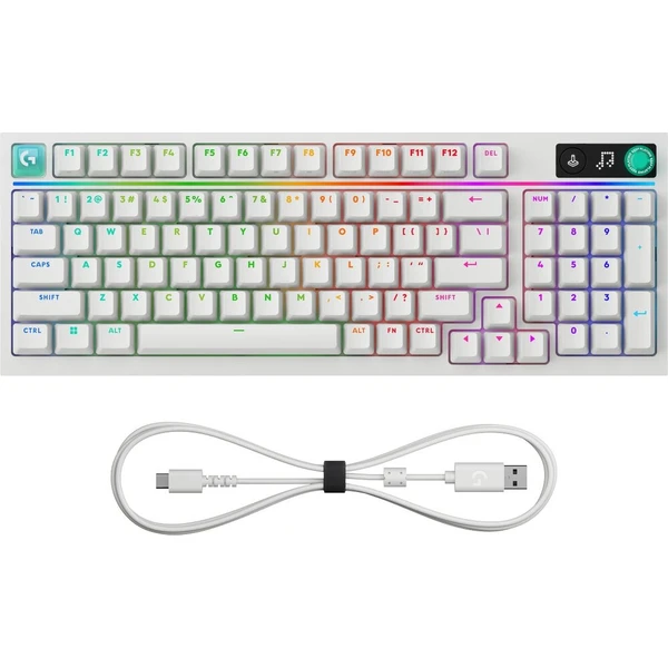 Logitech G316 X 98 herní mechanická klávesnice USINTL bílá - Klávesnice - Obrázek d_46e7df465a3346c897b82c88df317f57