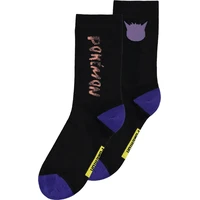 Ponožky Pokémon - Gengar Night 43/46 (3 páry) - Ponožky