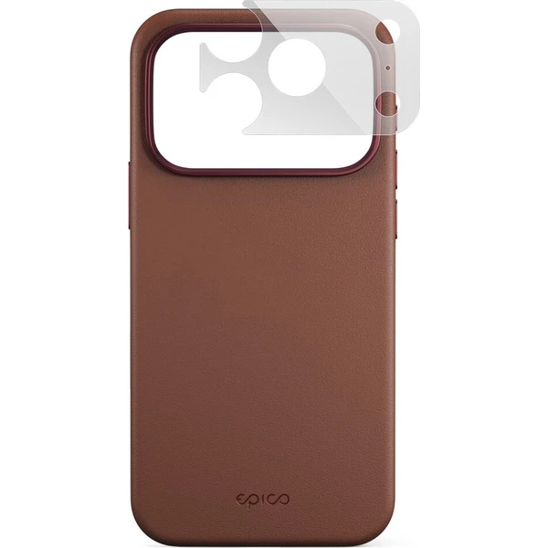 Epico Leather Pro Mag+ MagSafe/Qi2 kožený kryt iPhone 17 Pro Max/18 Pro Max hnědý - Pouzdra - Obrázek d_4746c18db7714df882c039066f74ad9a
