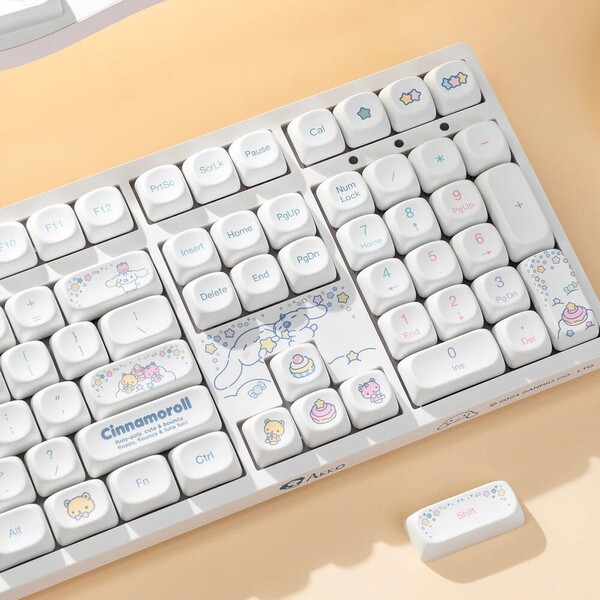 Akko x Cinnamoroll Star 3108 V3 Akko Frost Pink klávesnice (US) bílá - Klávesnice - Obrázek d_478e11ec93694530ada6b5fb7bba7384