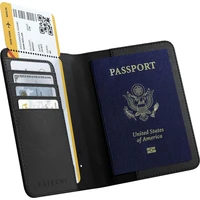 Satechi FindAll Passport Cover lokátor Apple Find My černý - Lokátory