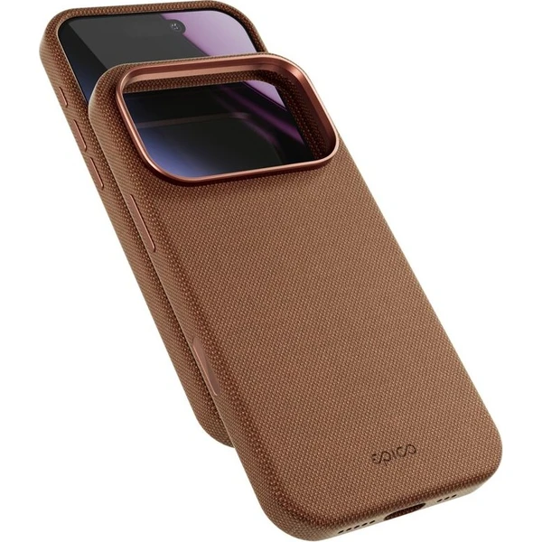 Epico SolidWoven Pro Mag+ Case kryt iPhone 17 Pro Max + camera island protector siensky hnědý - Pouzdra - Obrázek d_48ab543702cd46e683ea880a95deb032