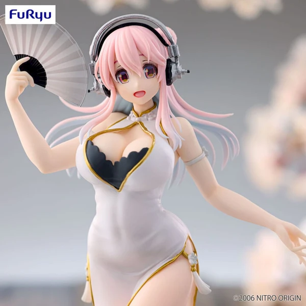 Figurka Furyu Super Sonico Trio-Try-iT - White China Dress 21 cm - Figurky - Obrázek d_48cd9517957546d3962387f1ebab8eb2
