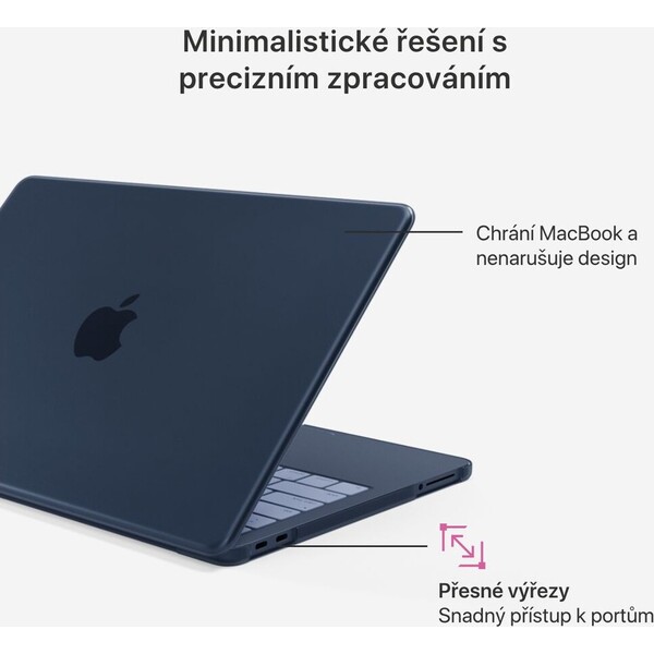 iWant Slim Shell pouzdro pro MacBook Neo 13" matná indogo - Pouzdra - Obrázek d_48f5c2622dc744178274dd1c3b247ed3