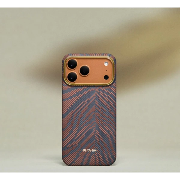 Pitaka Edge Case Breath of Veins MagSafe kryt iPhone 17 Pro Max Burning Orange - Pouzdra - Obrázek d_495ef93e62e342fcba7a065c907505fc