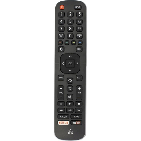 SBOX SX0175 dálkový ovladač pro Hisense TV černý