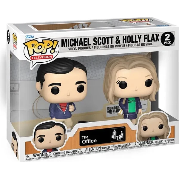 Funko POP! #1672 Television: The Office S9 - Michael & Holly (2Pack) - Funko POP! - Obrázek d_4993ed23398f486fbcfa99abef3d377d