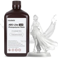 ELEGOO ABS-like Resin V3.0 2 kg průsvitná - Filamenty pro 3D tiskárny