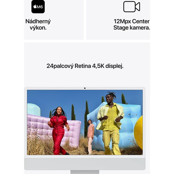 Apple iMac 24" M6 (2026) 12CPU/12GPU/16GB/256GB stříbrný - All-in-one - Obrázek d_49b97f23e78344a089b4f7ae0aad52ef