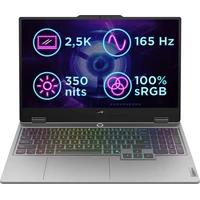 Lenovo LOQ 15IRX10 (83JE00W4CK) RTX 5060 šedý - záruka na 3 roky po registraci - Notebooky