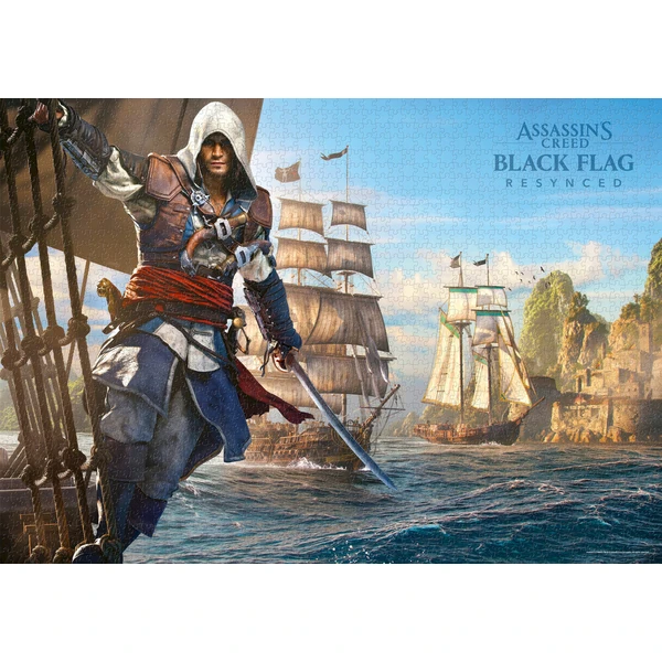 Gaming Puzzle Assassin's Creed Black Flag Resynced (1000) - Puzzle - Obrázek d_4a14ead4706d40728964a6d056561ad1