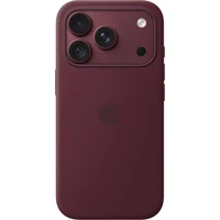 iPhone 18 Pro Silicone Case with MagSafe - Burgundy - Pouzdra