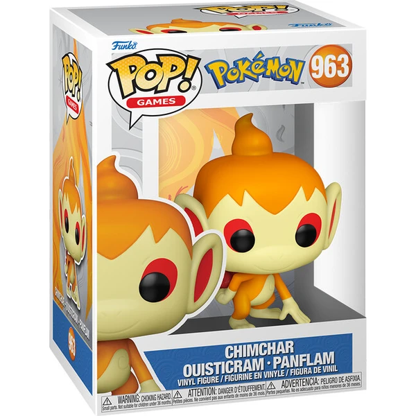 Funko POP! #963 Games: Pokemon - Chimchar (EMEA) - Funko POP! - Obrázek d_4abc29ccd4cf400cafbeb52b2b5c85d9