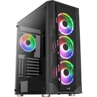 Aerocool Prism ARGB Midi-Tower černá - Počítačové skříně