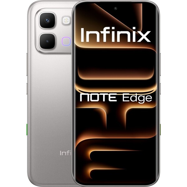 Infinix NOTE Edge 8GB/256GB Lunar Titanium Šedá
