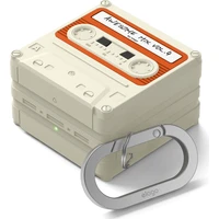 ELAGO Retro Cassette TAPE pouzdro Samsung GalaxyBuds4/Buds4 Pro béžové - Pouzdra