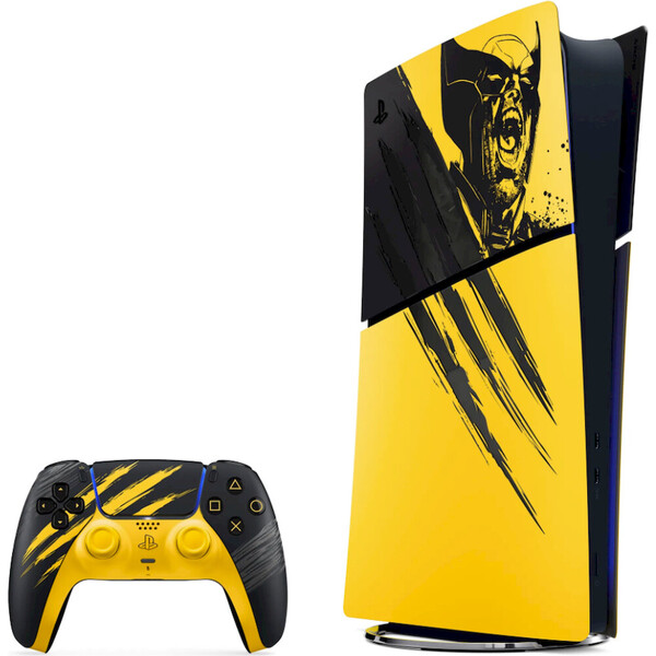 PlayStation 5 Digital Edition Marvel’s Wolverine Battle Yellow Limited Edition Bundle
