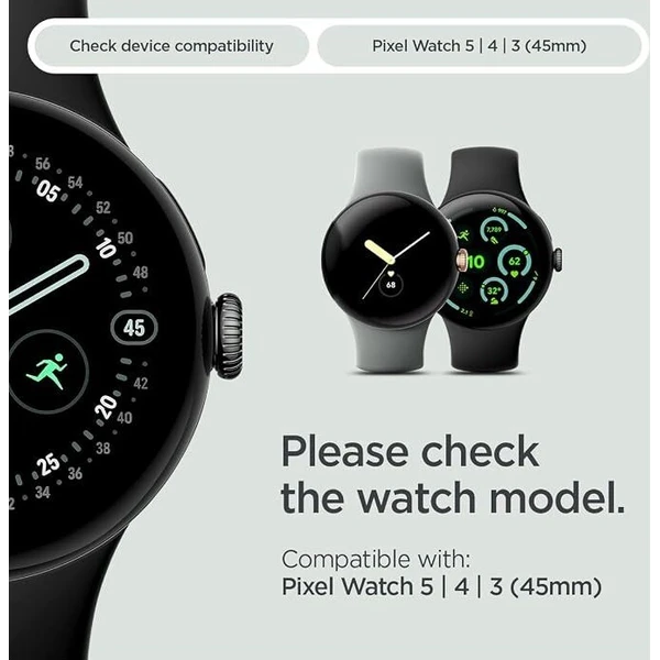 Spigen Rugged Band řemínek Google Pixel Watch 5/4/3 41mm/2/1 matte black - Řemínky - Obrázek d_4cd87d83b73847b2a0562156fc11936d