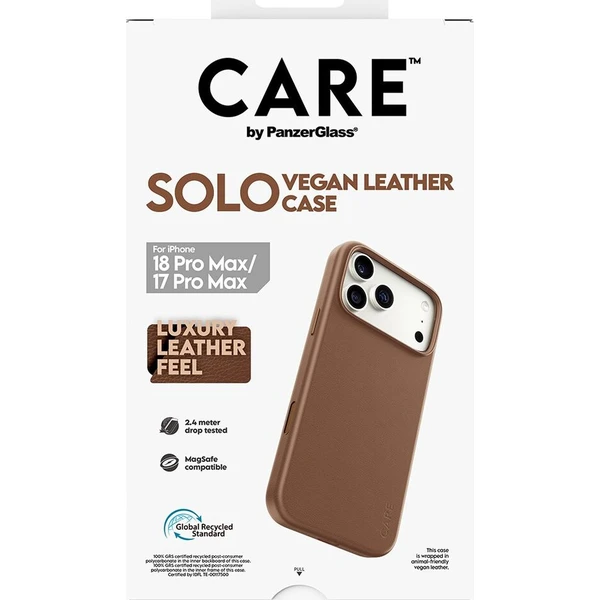 PanzerGlass CARE Solo MagSafe kryt Apple iPhone 18 Pro Max/17 Pro Max hnědý - Pouzdra - Obrázek d_4cfe27e4d76a4256b812f48f35dfb7ab