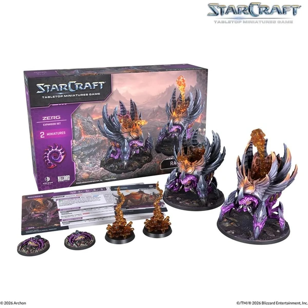 StarCraft The Miniatures Game - Ravager - Zerg - Expansion Set - EN - Deskové hry - Obrázek d_4d8671c6fec64085bf845377263e5f04