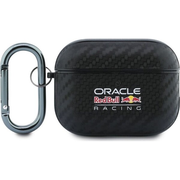 Oracle Red Bull Racing PU Karbonové pouzdro AirPods Pro 3 černé