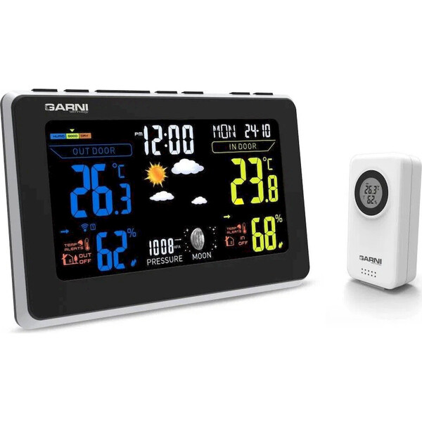 GARNI 570 EASY III meteorologická stanice bílá/černá