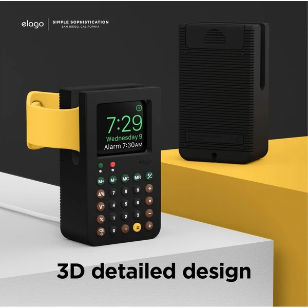 ELAGO W8 stojánek pro Apple Watch černý - Stojánky - Obrázek d_4e1887eaee884471b6f790082fc1b4c8