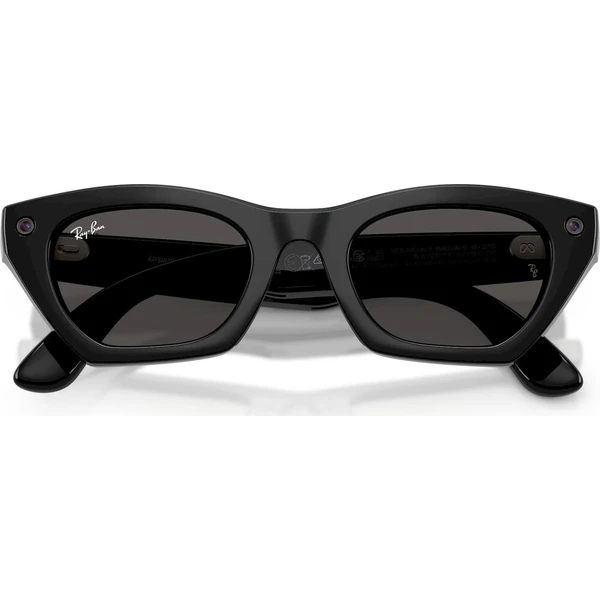 Meta RAY-BAN Zena Gen 3 (Střední) chytré brýle (šedá skla) černé - AR brýle - Obrázek d_4e1b7e38a2a845e5906d6675155f11ab