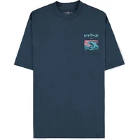 Tričko Pokémon - Navy Vaporeon (Loose Fit) S - Trička