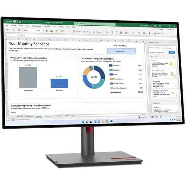 Lenovo ThinkVision P27q-30 monitor 27" - Monitory - Obrázek d_4ea0f59f83924cddba773cab155967fd