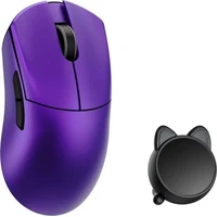 WLmouse Huan bezdrátová herní myš fialová - Myši
