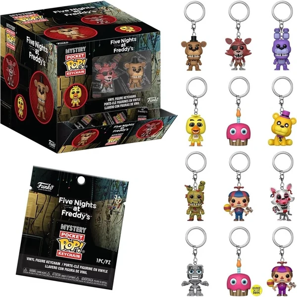 Funko POP! Keychain: Five Nights At Freddy's Classic (Mystery Pocket) - náhodný výběr - Funko POP! - Obrázek d_4f52c91df0ea4c4bba8d0ef03960b8d3