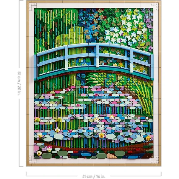 LEGO Art 31220 Claude Monet – Most nad jezírkem s lekníny - LEGO - Obrázek d_4f60baa031124f5ba7250d08bdc40164