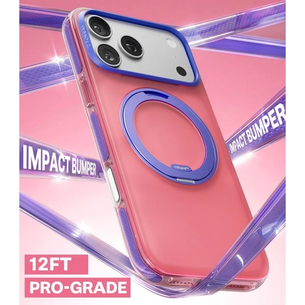 Torras Ostand O3 Hue MagSafe kryt iPhone 17 Pro blush pink - Pouzdra - Obrázek d_4f6809164b514ac39ed0e773d0a03455
