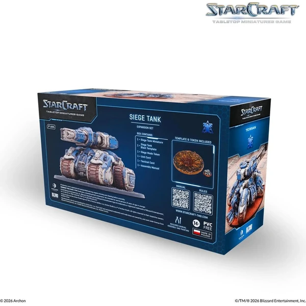 StarCraft The Miniatures Game - Siege Tank - Terran - Expansion Set - EN - Deskové hry - Obrázek d_5004aa63be65420da0715f2e24e19ff4