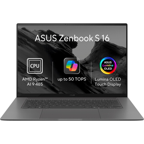 ASUS Zenbook S 16 (UM5606GA-OLED592XZ) šedý