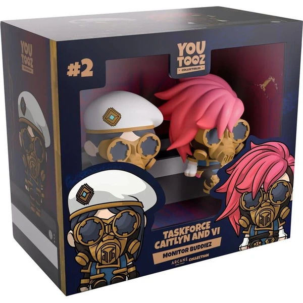Figurka Youtooz Monitor Buddies Arcane - Caitlyn & Vi Taskforce (2ks) 7 cm - Figurky - Obrázek d_50a5cf676676468486bc7091854ede3b