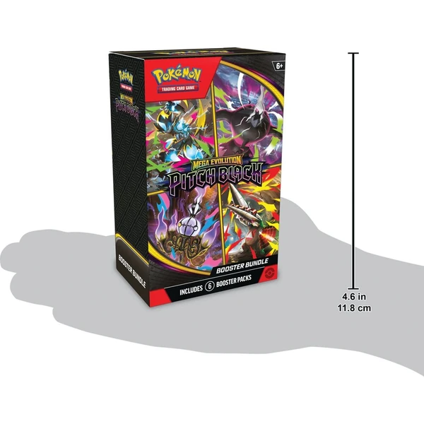 Pokémon TCG: Mega Evolution Pitch Black - Booster Bundle (6 boosterů) - Pokémon karty - Obrázek d_50e484bb9ddd4391860d87e2530664fd