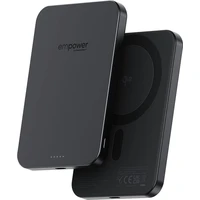 PanzerGlass® empower bezdrátová Qi2 powerbanka 5000 mAh, MagSafe, černá - Powerbanky