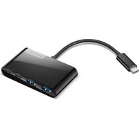 Lenovo Select 4v1 USB-C Hub černý - USB huby