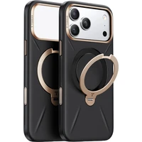 Torras Ostand Q3 VegSkin MagSafe kryt iPhone 18 Pro černý - Pouzdra