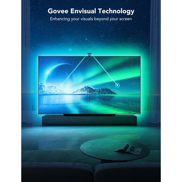 Govee DreamView T2 DUAL TV 75-85" SMART LED podsvícení RGBIC - Chytrá osvětlení - Obrázek d_519f67e0605e45a1aa7f308cb42937ee