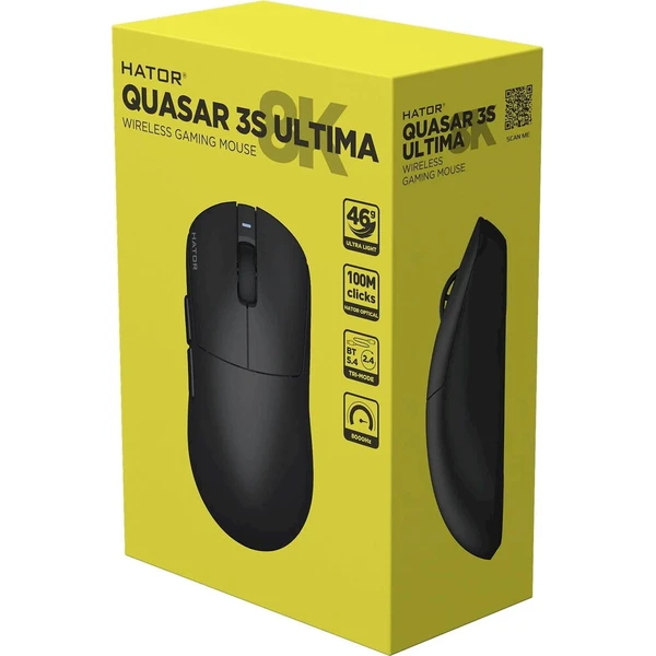 HATOR Quasar 3S ULTIMA 8K bezdrátová herní myš černá - Myši - Obrázek d_52561d5d69a248028d06c2215aa7c8a6