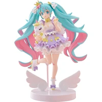 Figurka Furyu Hatsune Miku Tenitol - Hatsune Miku Yumekawa Princess Lavender 21 cm - Figurky