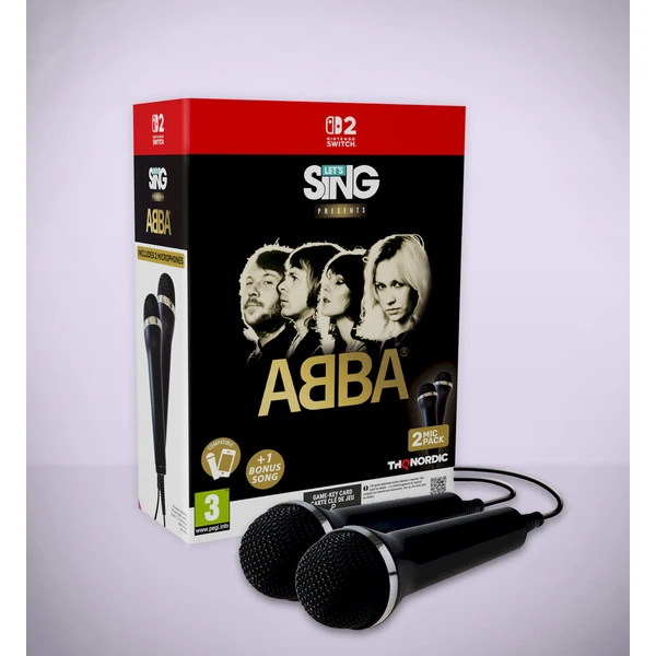 Let's Sing ABBA 2027 + 2 mikrofony (Game-key card)(Switch 2)