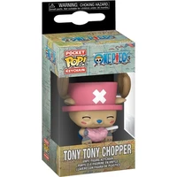 Funko POP! Keychain: One Piece - Chopper with Cotton Candy - Funko POP!