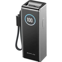 EcoFlow RAPID 25000 mAh powerbanka s USB-C kabelem stříbrná - Powerbanky