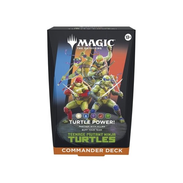 Teenage Mutant Ninja Turtles Commander Deck - Magic: The Gathering