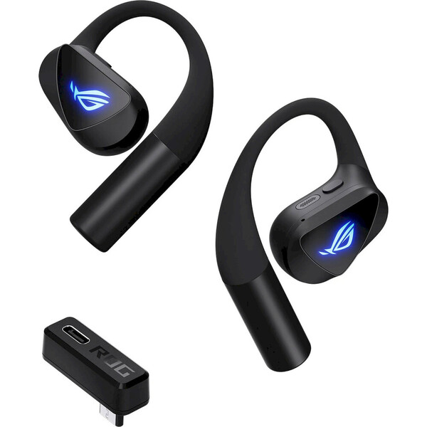 ROG Cetra Open Wireless bezdrátová herní sluchátka černá