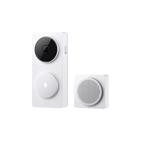 AQARA Doorbell Camera Hub G410 Select (CH-C09DW), Bílý - inteligentní videozvonek s hubem Bílá